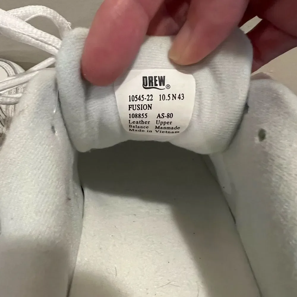 Women's Drew Fusion White Calf 10.5